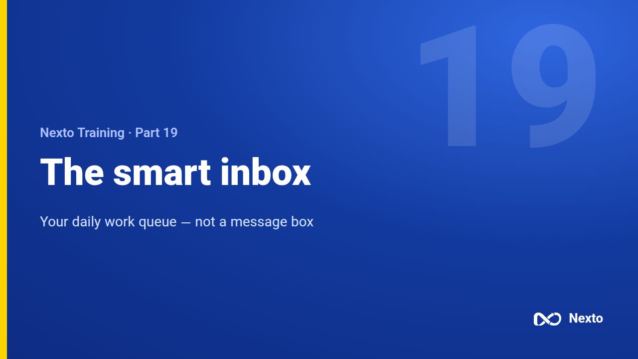 The smart inbox — from a WhatsApp receipt to a voucher